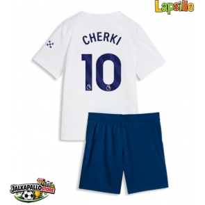 Manchester City Rayan Cherki #10 Kolmaspaita Lapsille 2026-27 Lyhythihainen (+ shortsit)